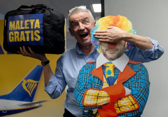 El consejero delegado de Ryanair, Michael O'Leary, durante una rueda de prensa de Ryanair, a 11 de febrero de 2025