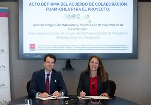 La Fundación de la Universidad Autónoma de Madrid (FUAM) y OHLA firman un convenio para impulsar la innovación en la gestión de residuos en la construcción mediante IA 1 Merca2.es La Fundación de la Universidad Autónoma de Madrid (FUAM) y OHLA firman un convenio para impulsar la innovación en la gestión de residuos en la construcción mediante inteligencia artificial