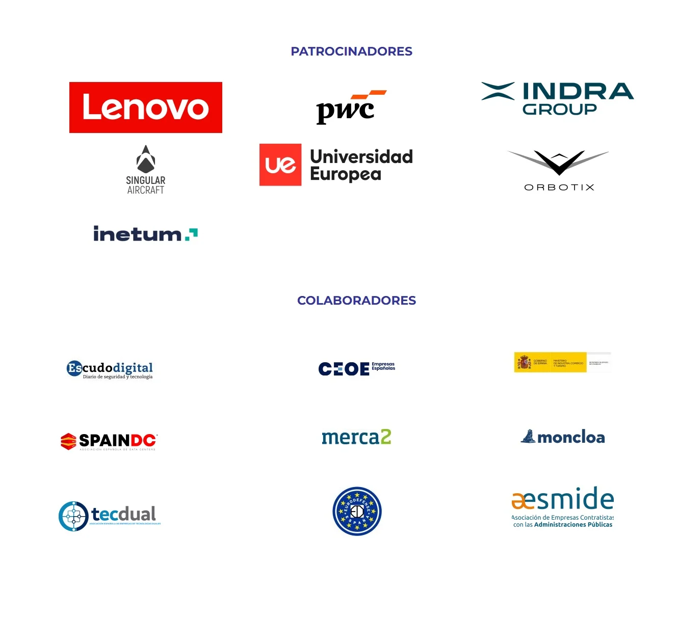Merca2 celebra el I Encuentro de la Industria de Defensa Española junto a Escudo Digital: innovación y seguridad nacional 23 Merca2.es Patrocinadores Summit Defensa Merca2.es