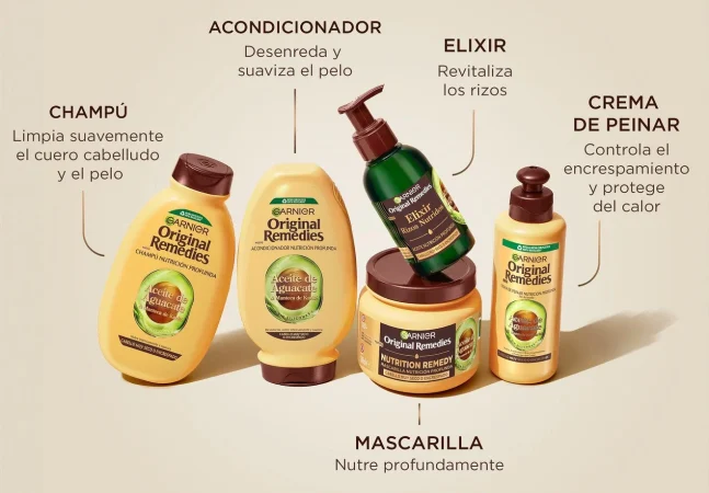 Gama completa  Original Remedies de Aguacate y Karité