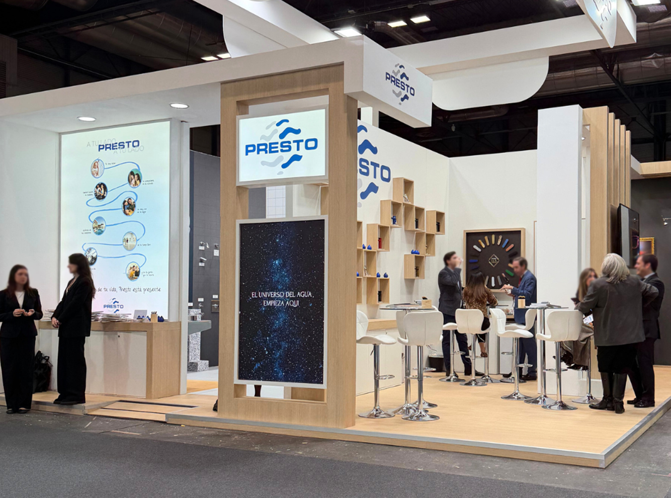 Presto Ibérica destaca en C&R 2025 con su ruta experiencial integral para profesionales 1 Merca2.es 6 Estand feria presto copia Merca2.es