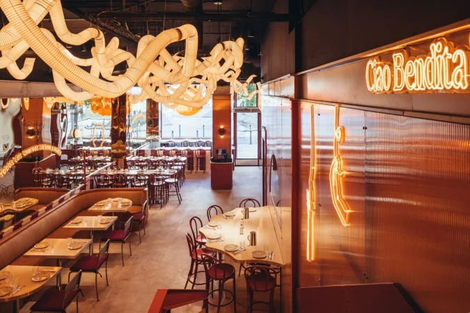 Beata Pasta inaugura su nuevo espacio en Goya: un homenaje luminoso al atardecer italiano y a la pasta fresca 1 Merca2.es BEATA PASTA GOYA 4 Merca2.es