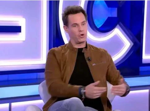 Christian Gálvez en su programa