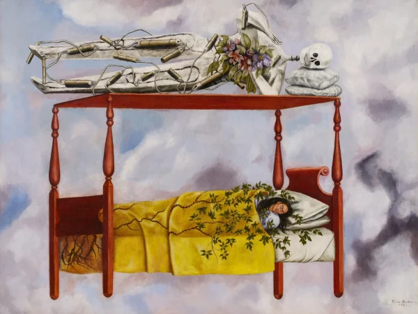 Frida Kahlo 'El sueño (La cama)' se vendió por 54,7 millones de dólares en una subasta de Sotheby’s. 