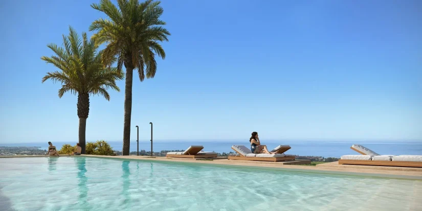 El lujo sostenible tiene acento malagueño: Balcón del Mediterráneo 2 Merca2.es Piscina. Balcon del Mediterraneo Merca2.es