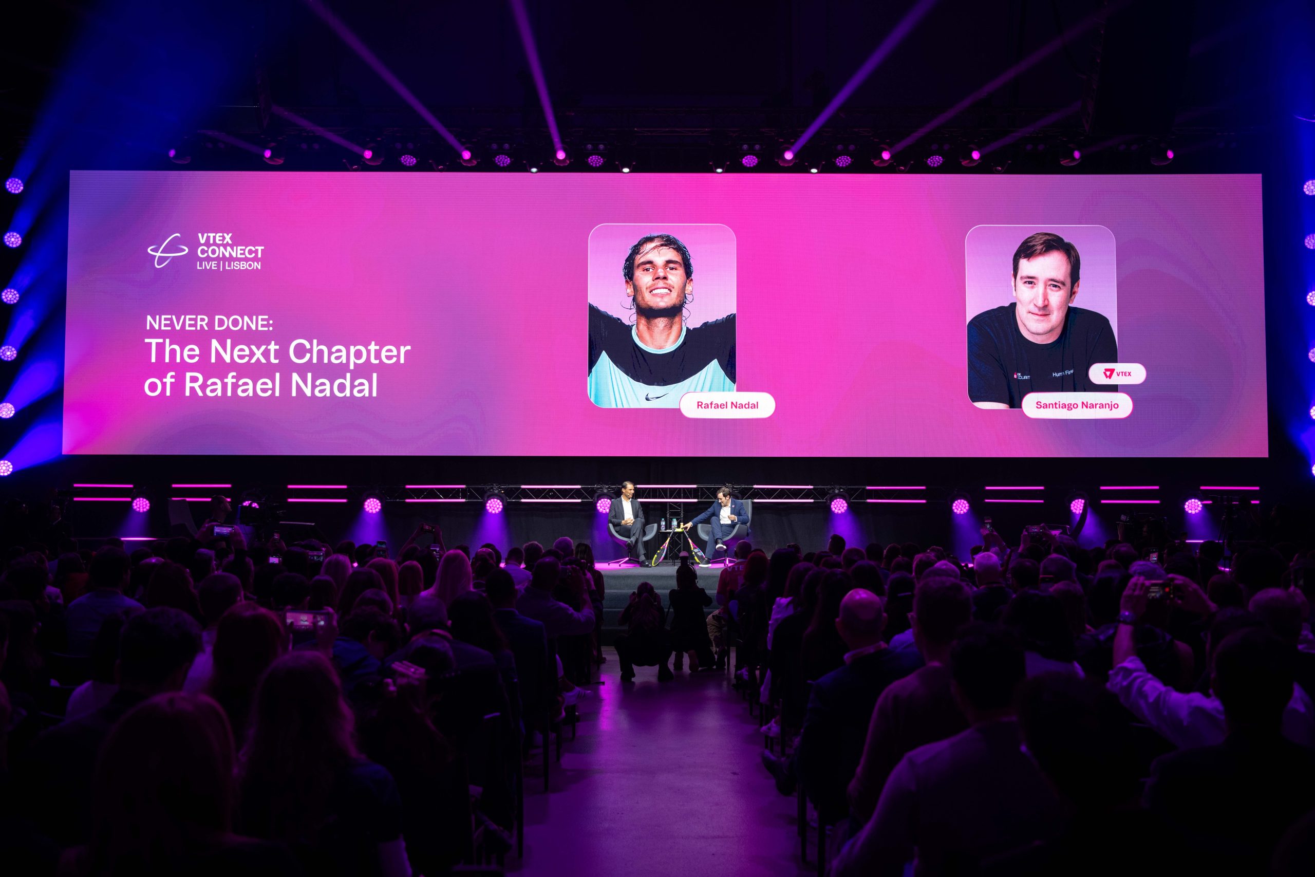 Rafa Nadal en VTEX Connect Europe: "Para lograr un gran éxito, ‘cómodo’ nunca es la palabra ideal" 1 Merca2.es VCE 2025 scaled Merca2.es