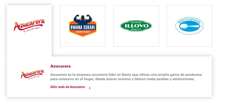 La otra cara del ‘low cost’: Primark prospera mientras su matriz hunde la remolacha con precios ilegales 3 Merca2.es ABF catálogo de marcas de azúcar en su portafolio