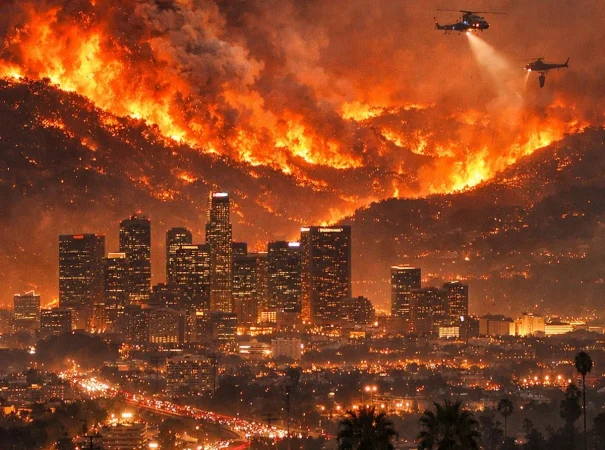 Las pérdidas aseguradas por catástrofes naturales superan los 100.000 millones en 2025 1 Merca2.es Estados Unidos vuelve a ser el mercado más afectado en 2025. Imagen: Merca2