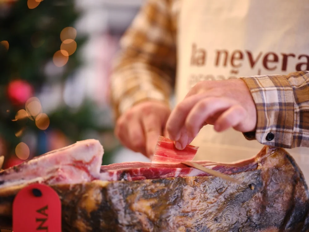 Cortador de jamon de La Nevera Espanola Merca2.es