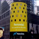 Ferrovial roza máximos históricos tras su entrada en el índice Nasdaq-100