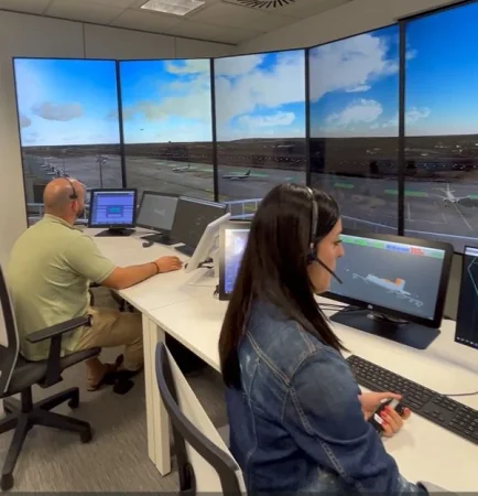 Operadores Aereos. Cortesia: Skyway