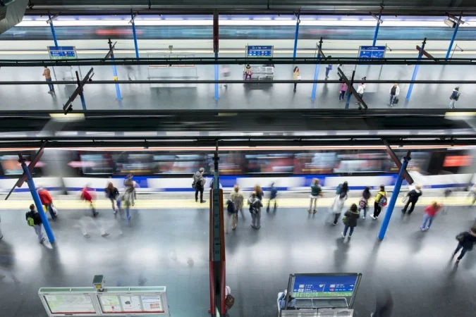 Metro de Napoles. Cortesia CAF