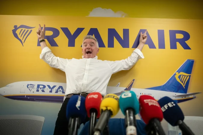 Michael O'Leary CEO de Ryanair. Fuente: Agencias