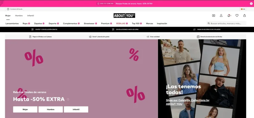 Página Web About You