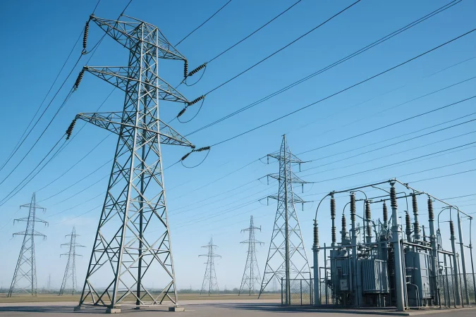 Redes de transporte y distribución eléctricas