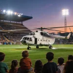 Olvídate de carrozas: en esta ciudad los Reyes Magos aterrizan desde el cielo cada 5 de enero