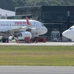 Aviones de Iberia y de Air Europa en Barajas. Fuente: Agencias