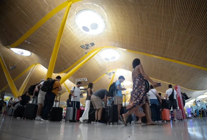 Aviones de Iberia y de Air Europa en Barajas. Fuente: Agencias