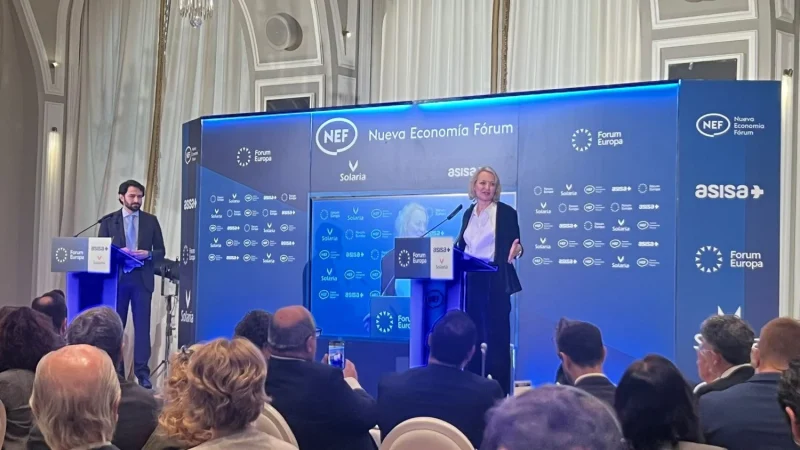 Ditte Juul Jørgensen, directora general de Energía de la Comisión Europea, en el Fórum de Europa. Fuente: Merca2