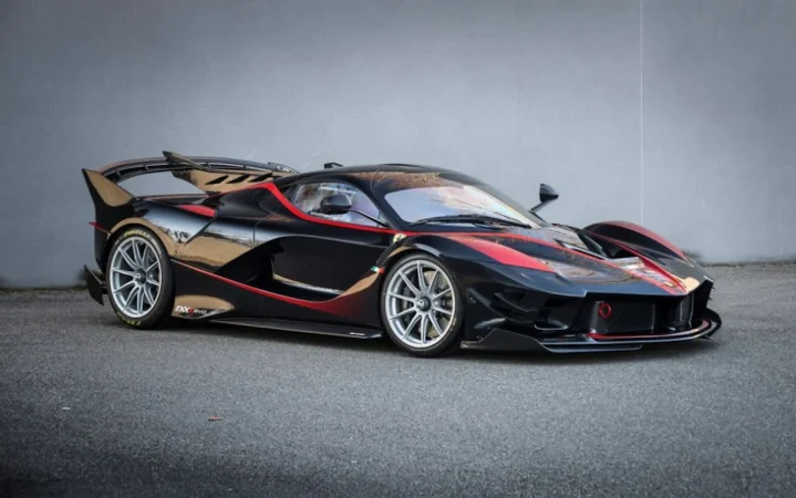 Ferrari FXX K EVO 2018. Imagen: Retromobile