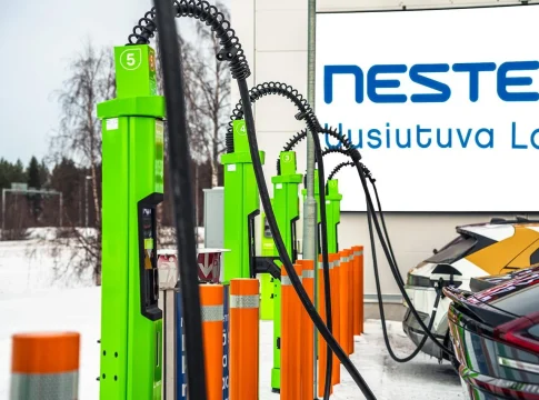 Gasolinera renovable de Neste. Fuente: Neste Gasolinera renovable de Neste. Fuente: Neste