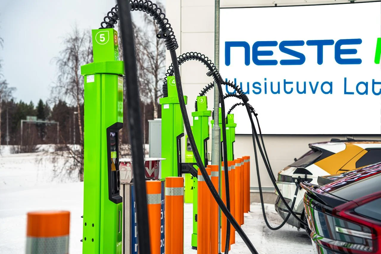 Gasolinera renovable de Neste. Fuente: Neste