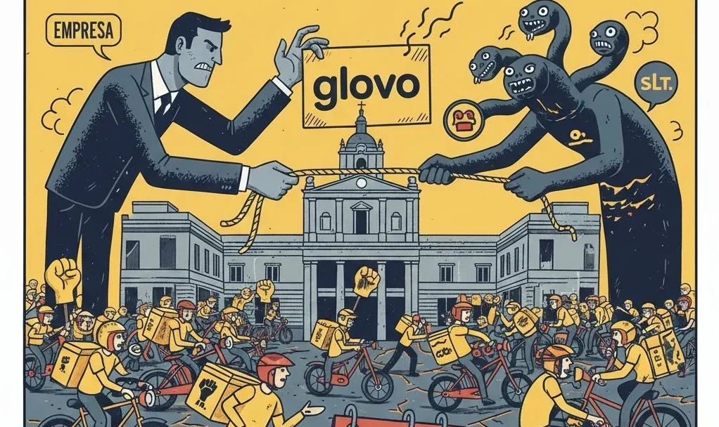 La tensión entre los sindicatos crece en la semana de las elecciones de Glovo en Madrid