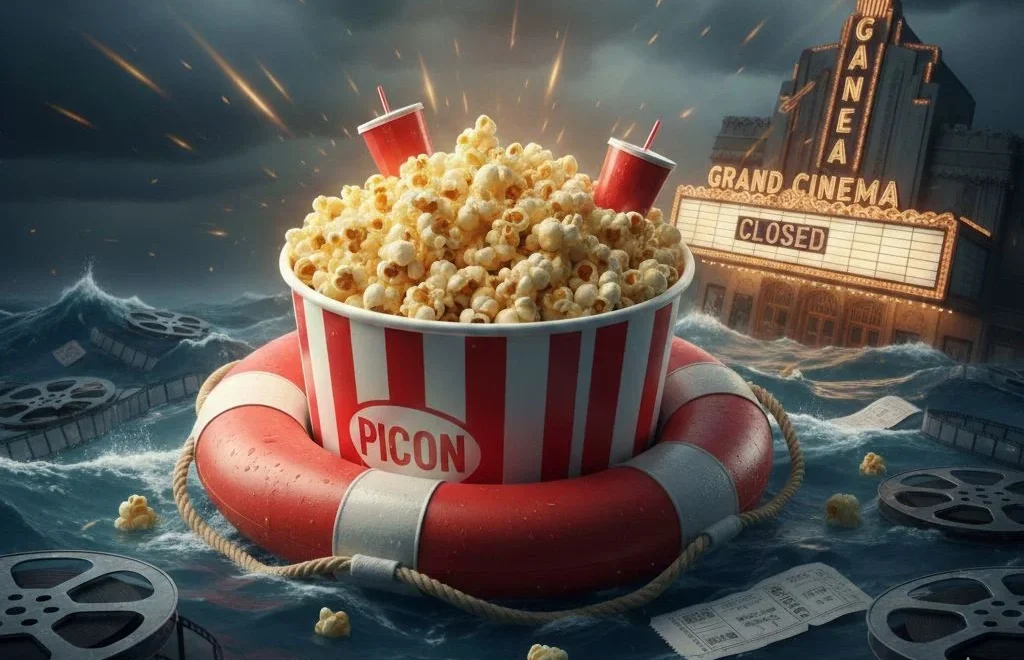 Las palomitas sirven de salvavidas para los ingresos de las salas de cine