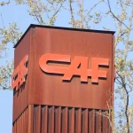 CAF vuelve a abrazarse a Solaris antes de su presentación de resultados 1 Merca2 Logo empresarial de CAF. Fuente: Agencias