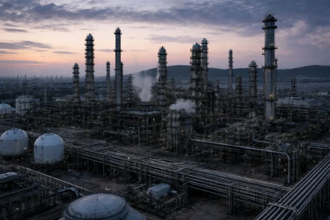 Refinería de petróleo. Fuente: Merca2