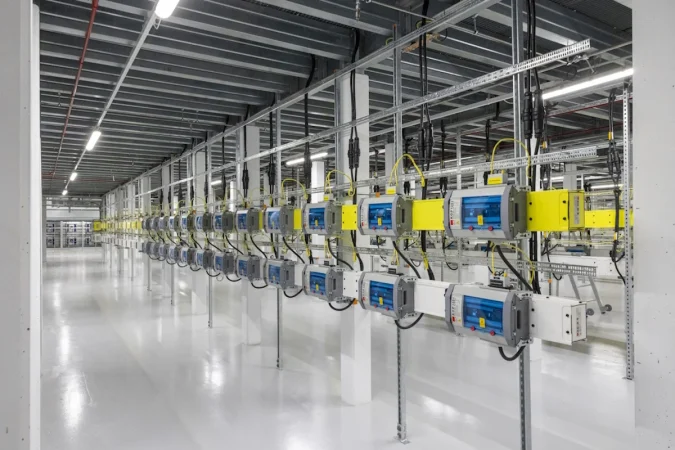 España diluirá las tasas de crecimiento de Orange. Imagen: centro de datos de Orange.