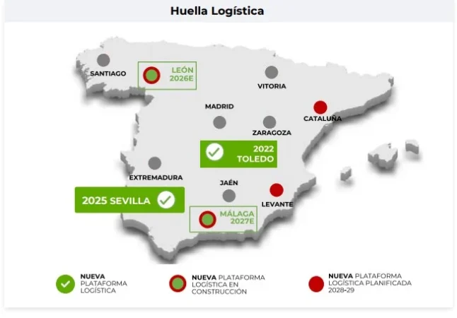 Red Logistica Dia Espana Merca2.es