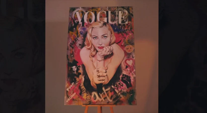 Una de las obras de Jesús Arrué