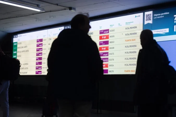 Usuarios en Atocha en 2024. Fuente: Agencias