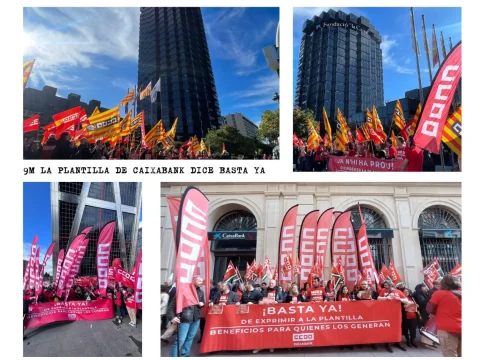 CaixaBank huelga