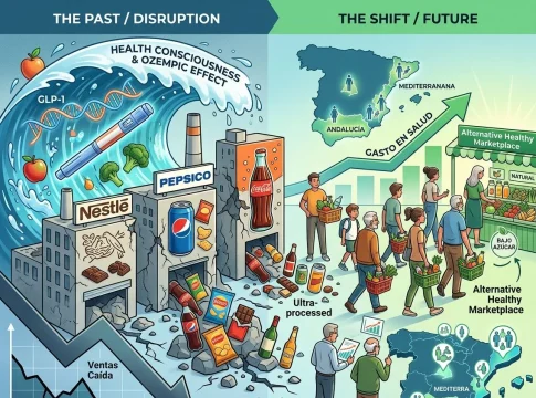 Nestlé_PepsiCo_Coca-Cola La consciencia por la salud y Ozempic hunden las ventas de Nestlé, PepsiCo y Coca-Cola