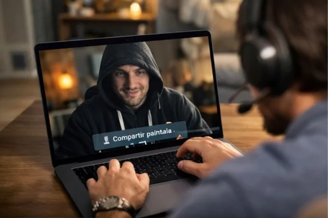 No hagas esto en una videollamada: es justo lo que usan para vaciar cuentas 2 Merca2.es No hagas esto en una videollamada3 Merca2.es