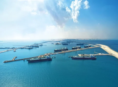 Puerto industrial de GNL de QatarEnergy. Fuente: QatarEnergy