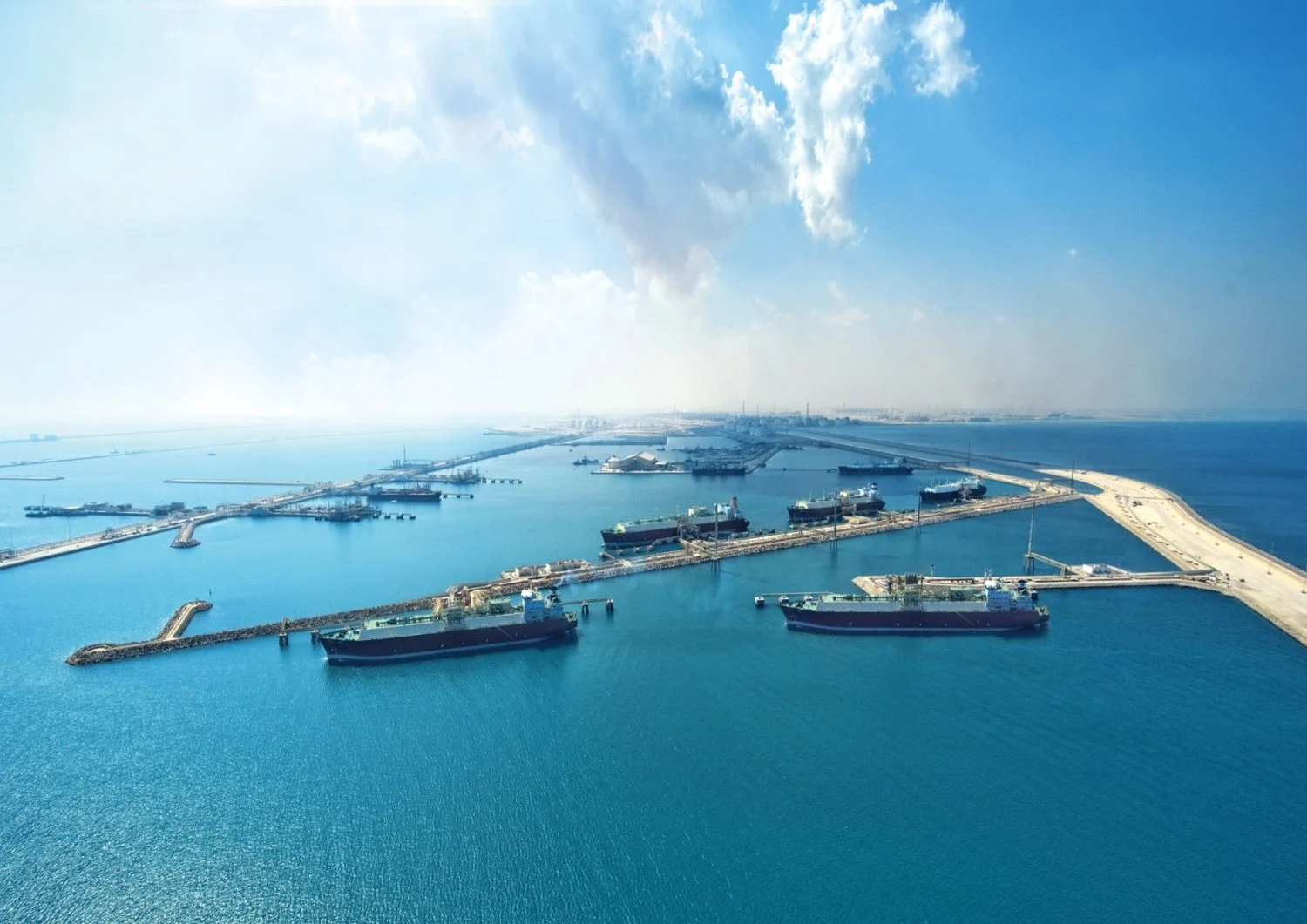 Puerto industrial de GNL de QatarEnergy. Fuente: QatarEnergy