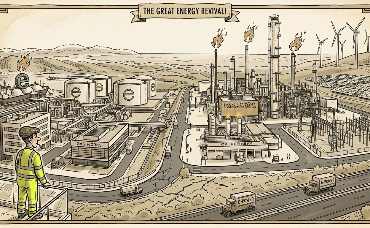 Los resultados de las grandes como Enagás, Naturgy y Repsol confirman la buena salud del sector energético