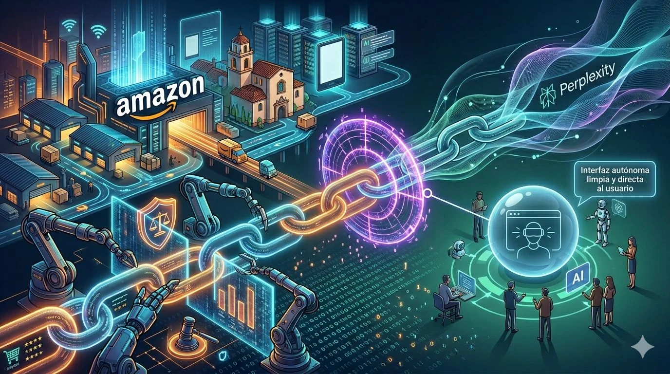 Agentes de IA amenazan el negocio de Amazon al reducir tráfico, anuncios y ventas cruzadas