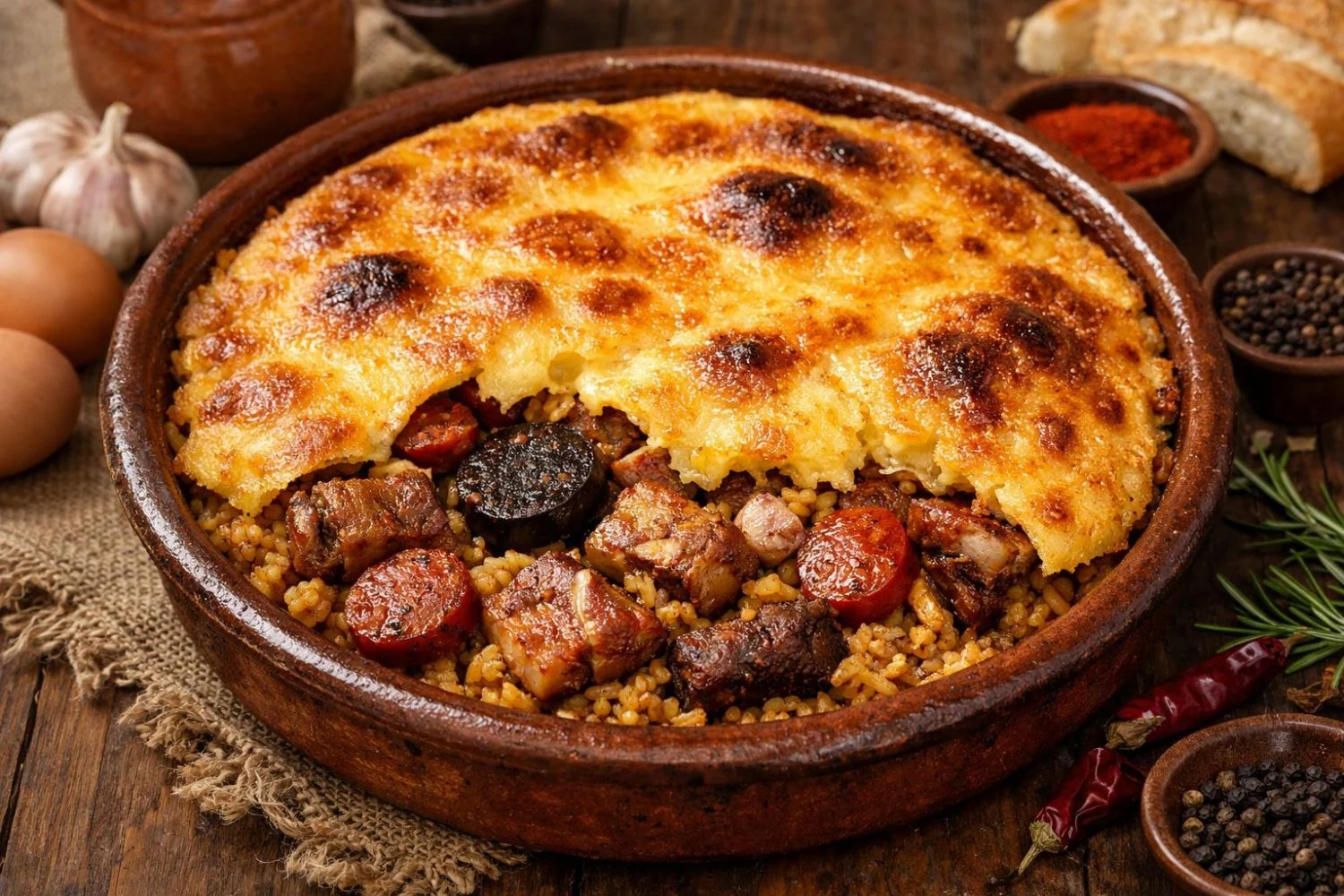 Arroz de matanza con costra: el truco del horno para conseguir el Arroz de matanza con costra: el truco del horno para conseguir el