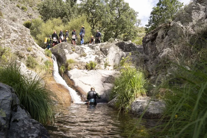 Barranquismo Guijo de Santa Bárbara