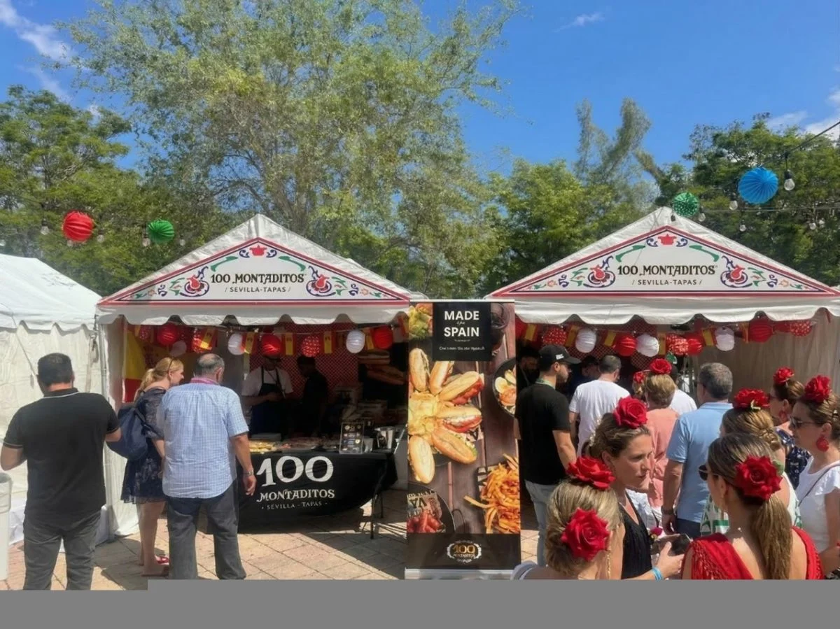 100 Montaditos reivindica el espíritu de la Feria de Abril dentro y fuera de España y lleva su proyección internacional hasta Miami