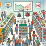 Mercadona y Dia frente a Carrefour y Lidl