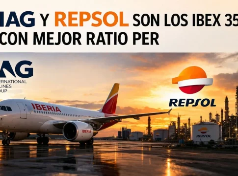 La aerolínea IAG y la petrolera Repsol son hoy los Ibex 35 con mejor ratio PER La aerolínea IAG y la petrolera Repsol son hoy los Ibex 35 con mejor ratio PER