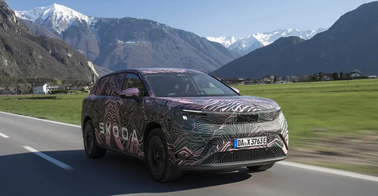 Škoda Peaq, primer adelanto del nuevo buque insignia eléctrico de Škoda