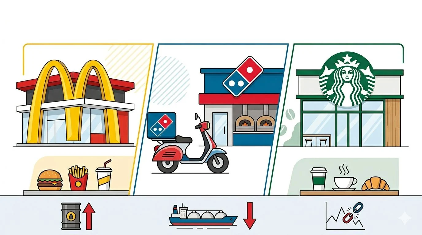 Starbucks_McDonald's_BurgerKing_YumBrands