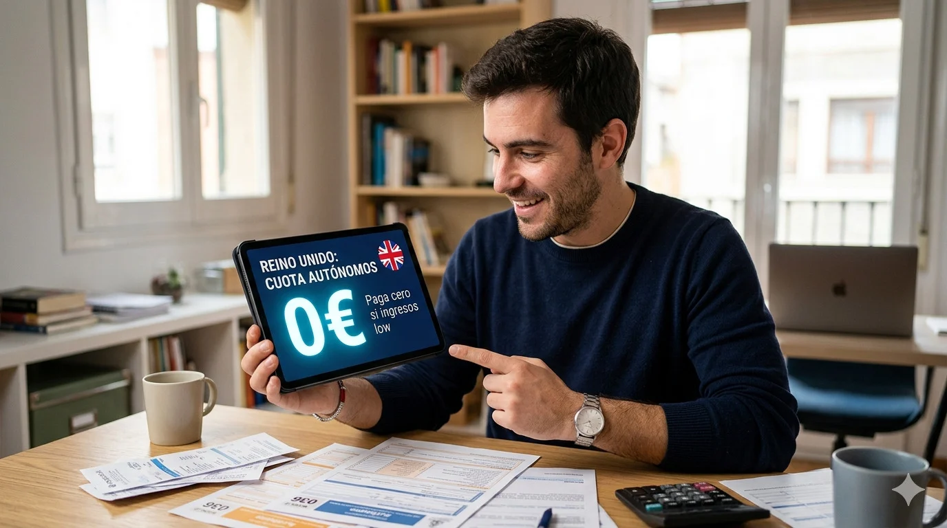 autonomos-cuota-cero-reino-unido Autónomo sorprendido por cuota cero en Reino Unido.