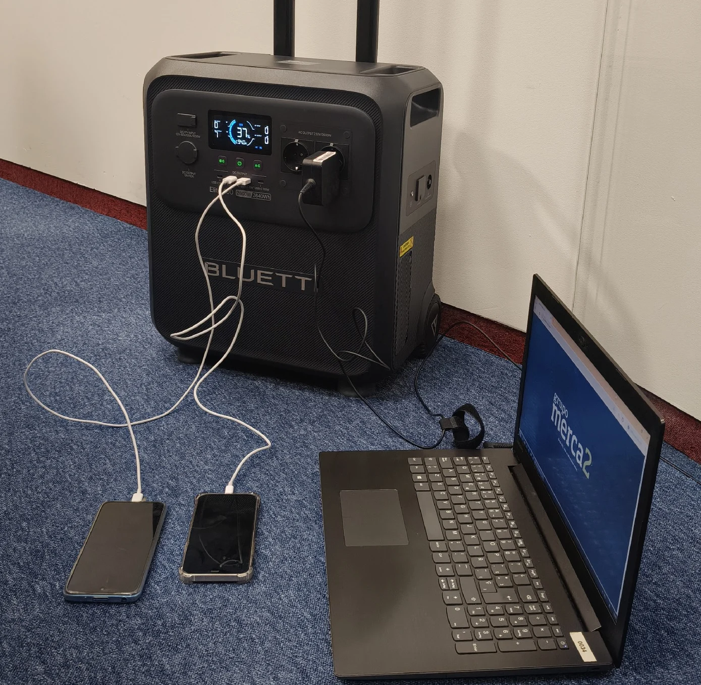 dispositivos electronicos a Bluetti Elite 400 Merca2.es